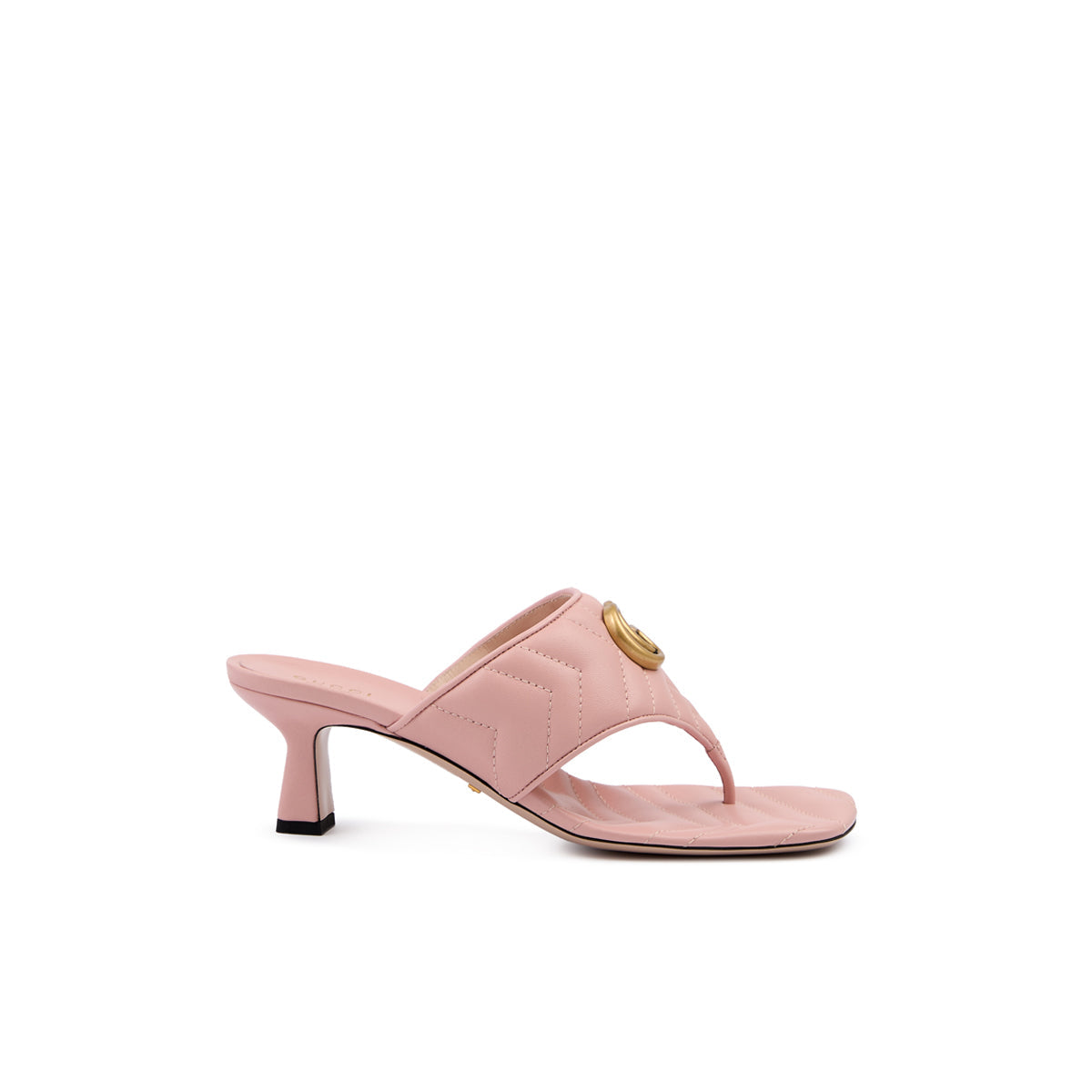 Mystic Pink Nappa Charlotte Leather Sandals