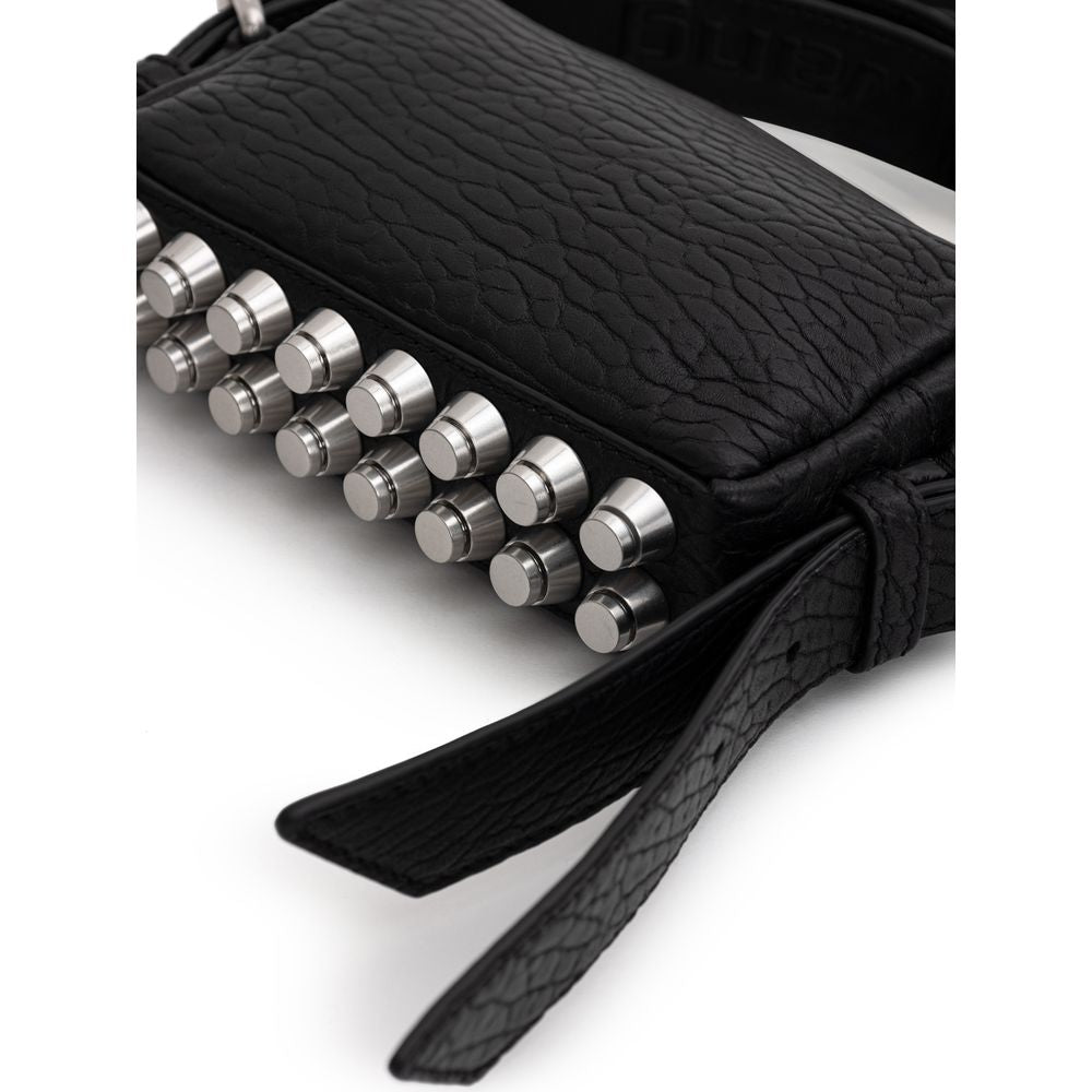 Black Leather Shoulder Bag