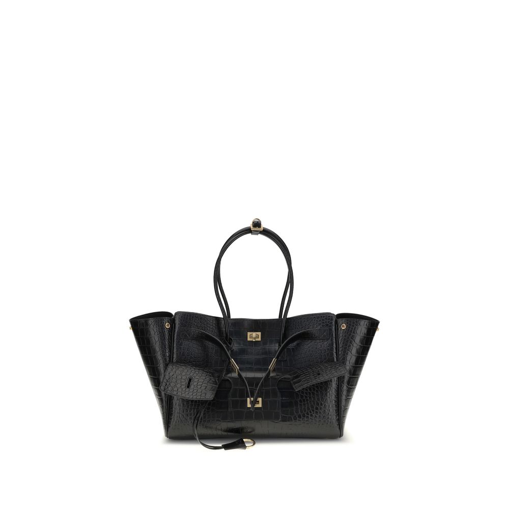 Black Calf Leather Bos Taurus Shoulder Bag