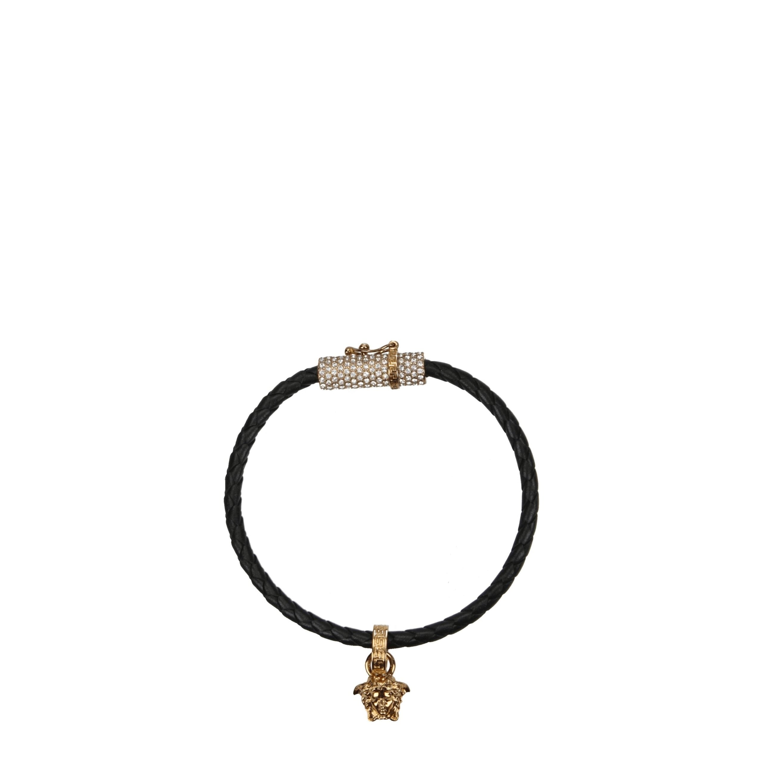 Black Leather Bracelet