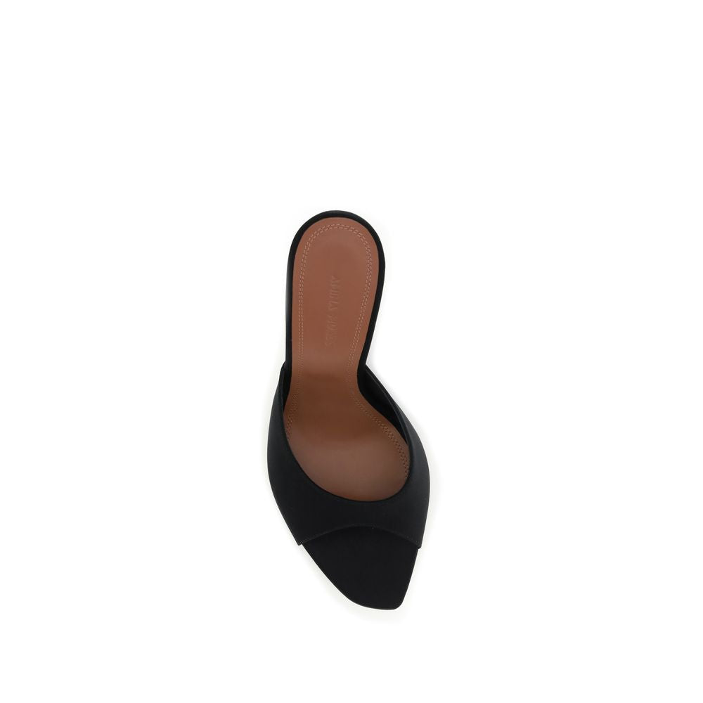 Black Calf Leather Bos Taurus High Heel Pumps