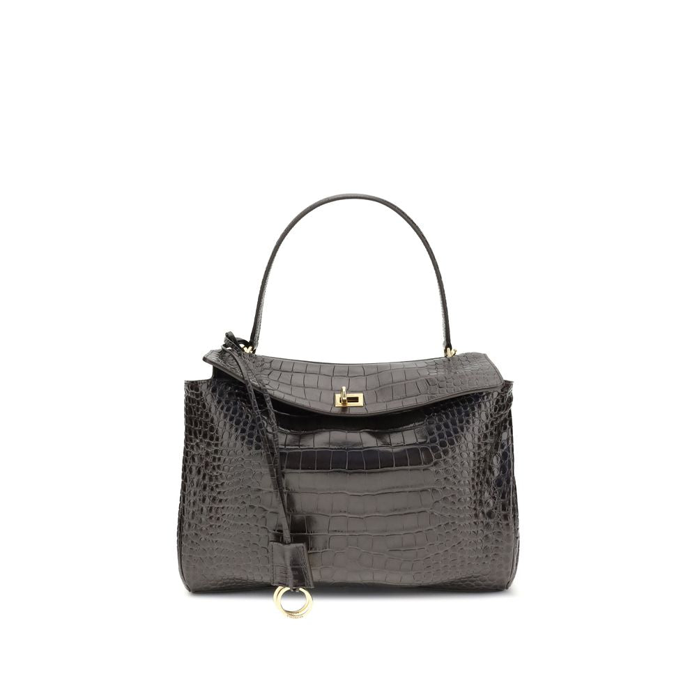 Brown Calf Leather Bos Taurus Handbag