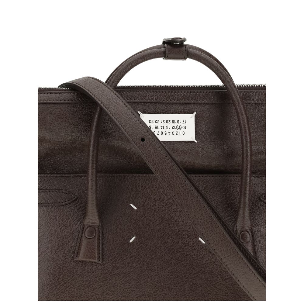 Brown Calf Leather Bos Taurus Handbag