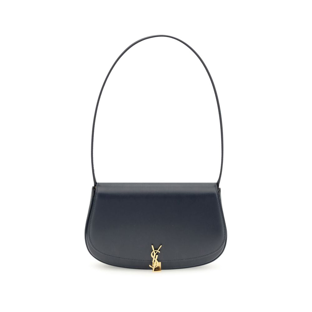 Blue Calf Leather Bos Taurus Shoulder Bag