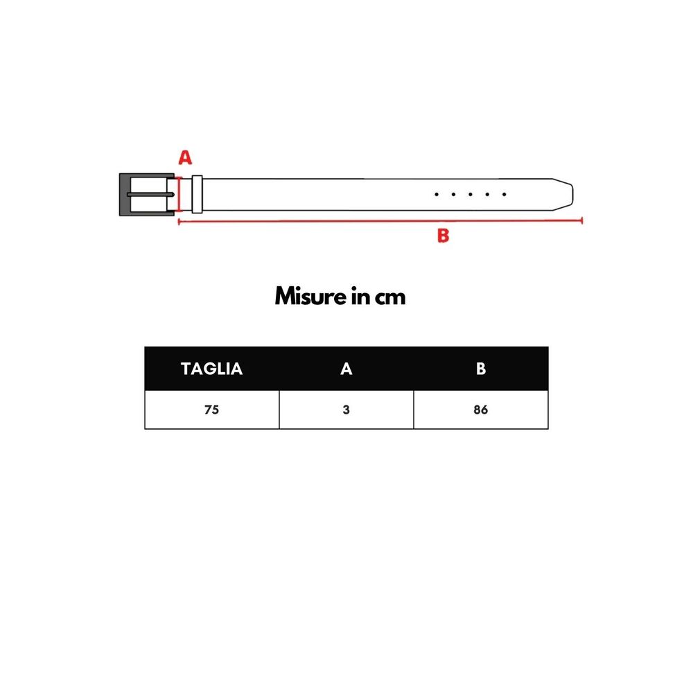 Gold Leather Regular Belt