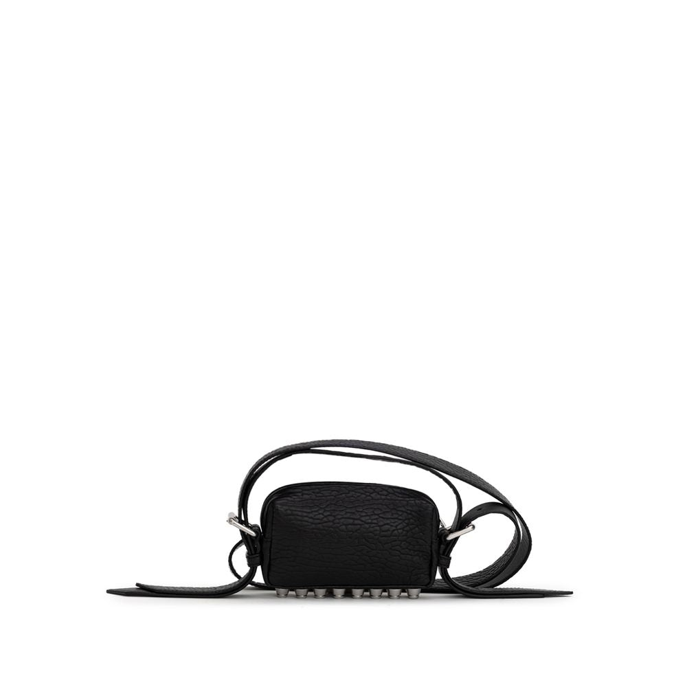 Black Leather Shoulder Bag