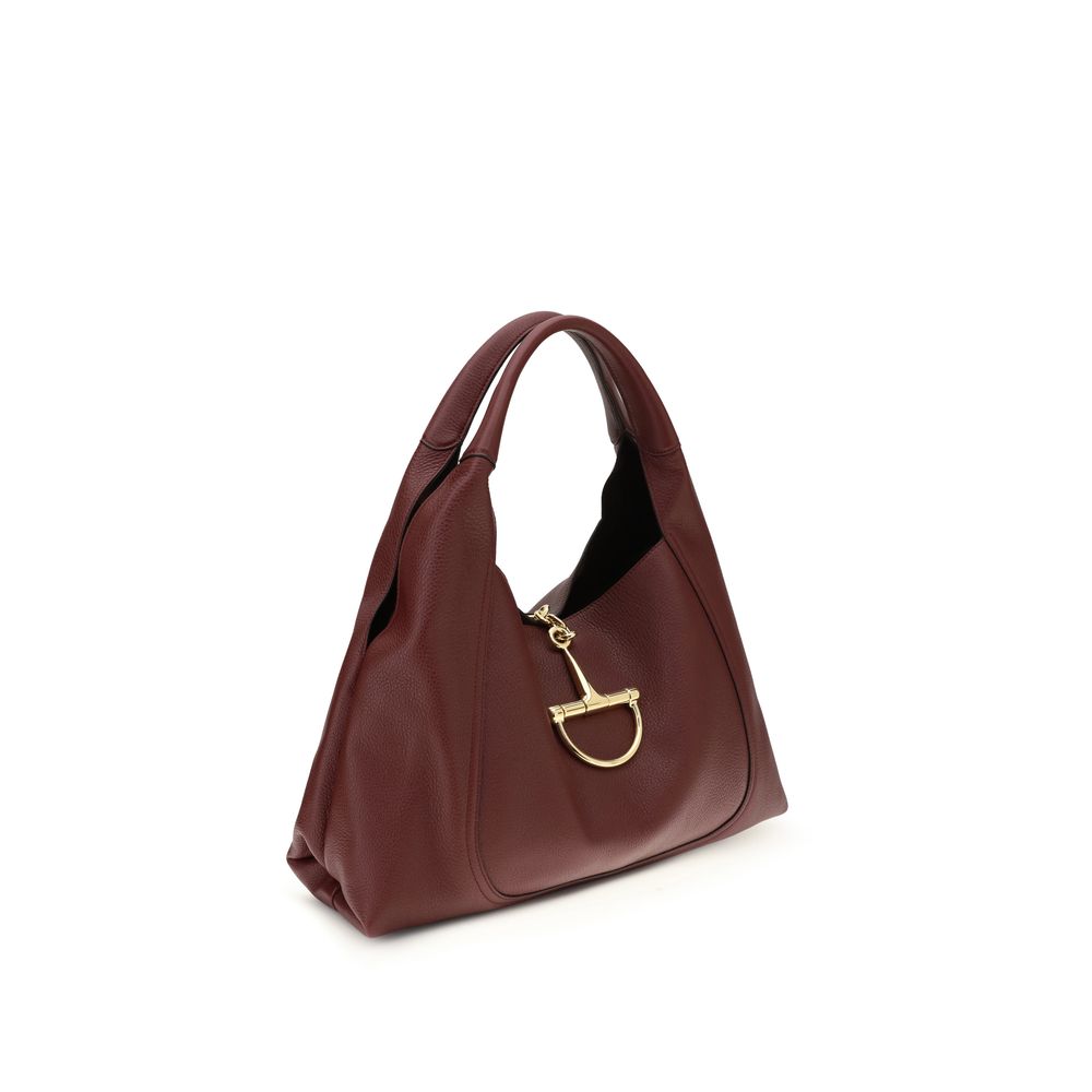 Bordeaux Calf Leather Bos Taurus Shoulder Bag